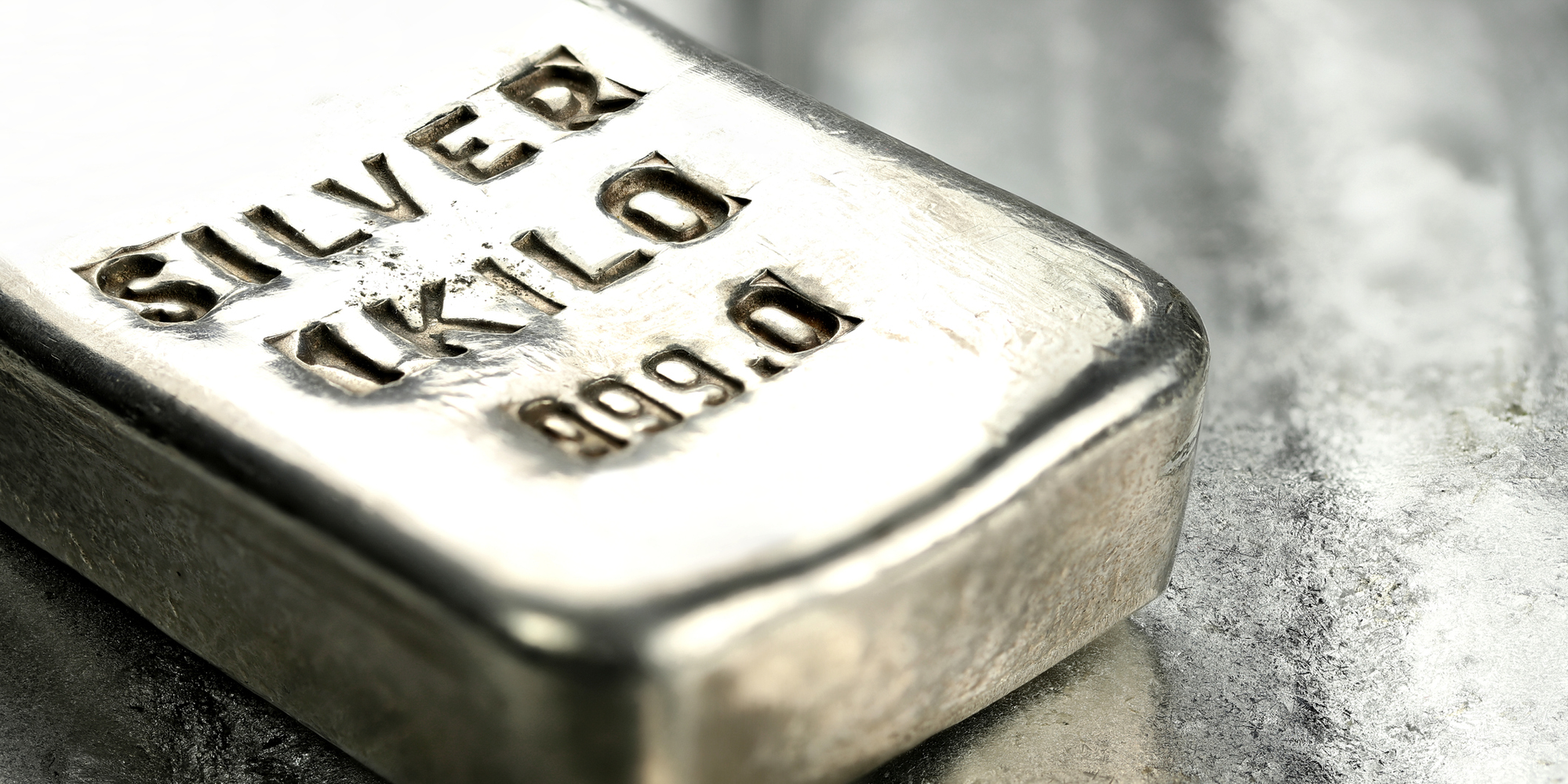 Anlegen in Silber - ein Silberbarren