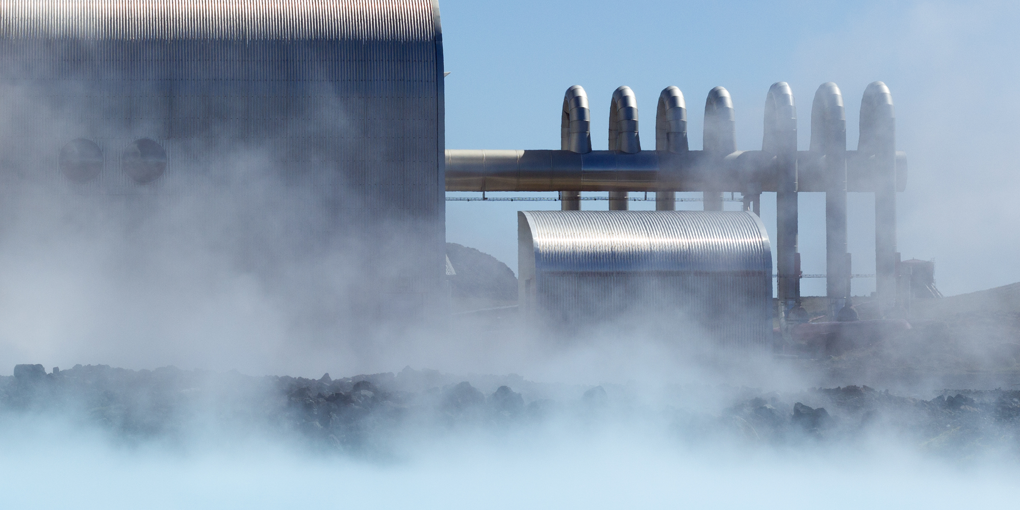 Geothermiekraftwerk, das die Chancen der Geothermie bereits jetzt schon realisiert